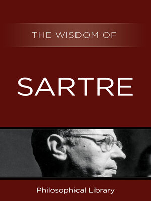 cover image of The Wisdom of Sartre